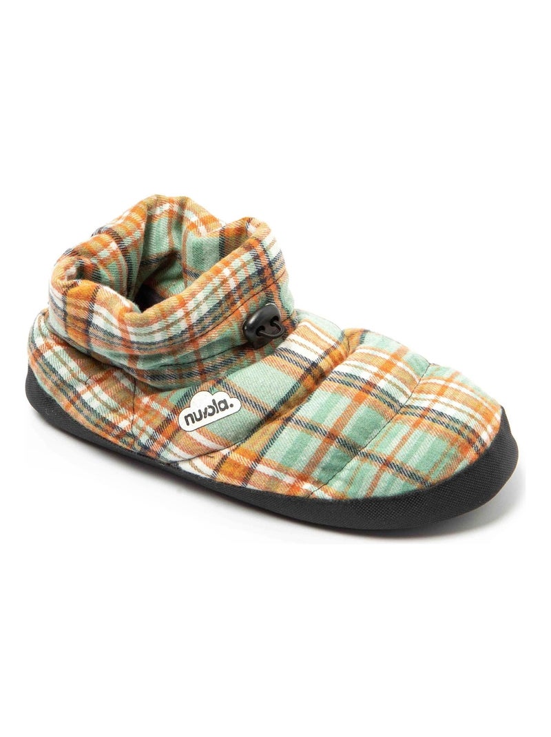 Chaussons unisexes Nuvola avec semelle en gomme Vert/Orange - Kiabi