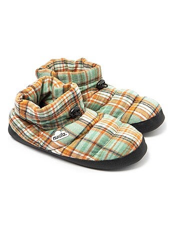 Chaussons unisexes Nuvola avec semelle en gomme