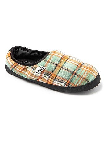 Chaussons unisexes Nuvola avec semelle en gomme