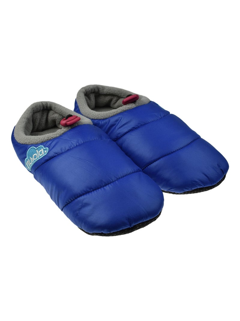 Chaussons unisexes Nuvola avec semelle en textile Bleu roi - Kiabi