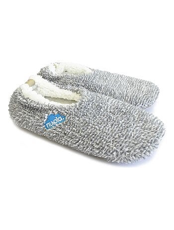 Chaussons unisexes Nuvola avec semelle textile