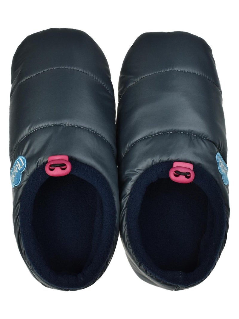 Chaussons unisexes Nuvola avec semelle en textile Gris Gris - Kiabi