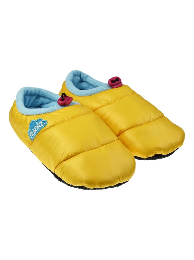Chaussons unisexes Nuvola avec semelle en textile Jaune - Kiabi