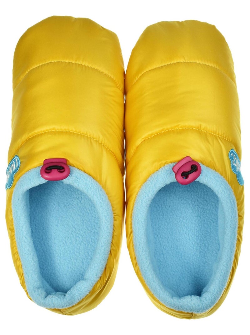 Chaussons unisexes Nuvola avec semelle en textile Jaune - Kiabi