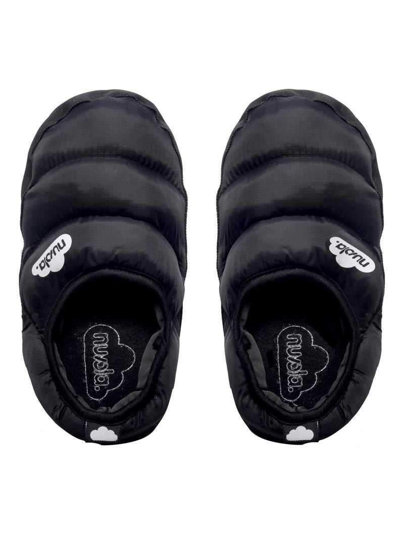 Chaussons unisexes Nuvola avec semelle en textile Noir - Kiabi