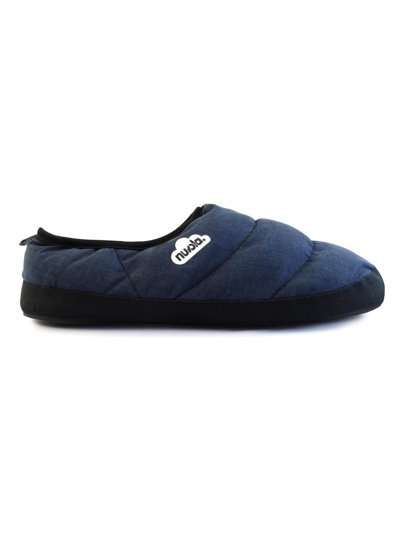 Chaussons unisexes Nuvola avec semelles en caoutchouc Bleu marine - Kiabi