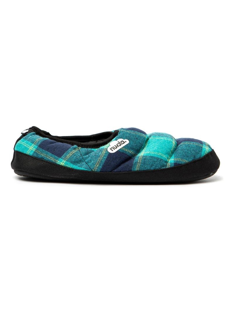 Chaussons unisexes Nuvola avec semelles en caoutchouc Bleu turquoise - Kiabi