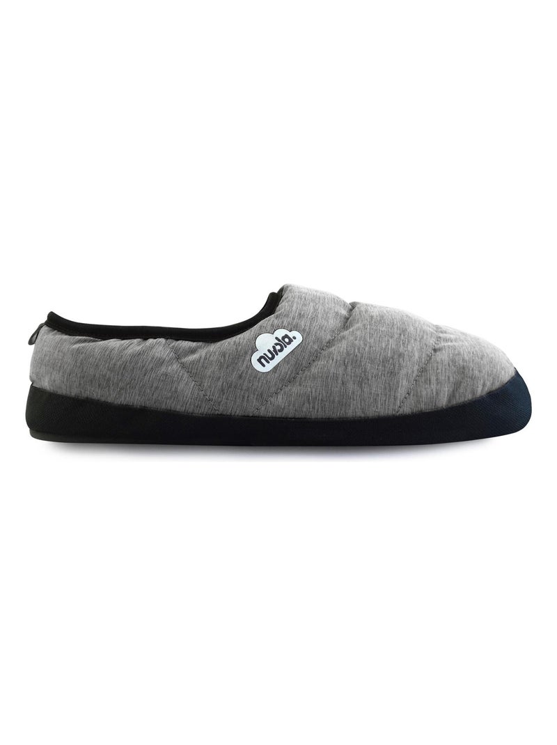 Chaussons unisexes Nuvola avec semelles en caoutchouc Gris - Kiabi