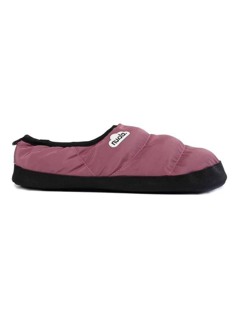 Chaussons unisexes Nuvola avec semelles en caoutchouc Magenta - Kiabi