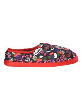 Chaussons unisexes Nuvola avec semelles en caoutchouc.
