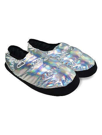 Chaussons unisexes Nuvola avec semelles en gomme
