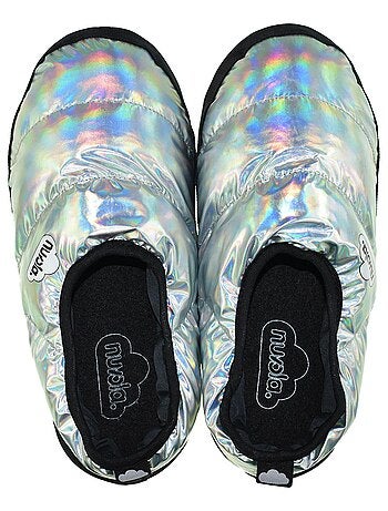 Chaussons unisexes Nuvola avec semelles en gomme