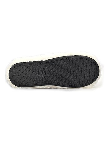 Chaussons unisexes Nuvola avec semelles en gomme