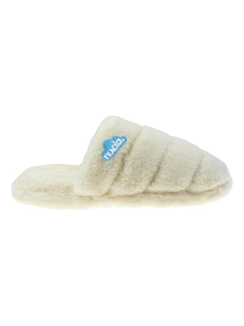 Chaussons unisexes Nuvola avec semelles en gomme - Kiabi