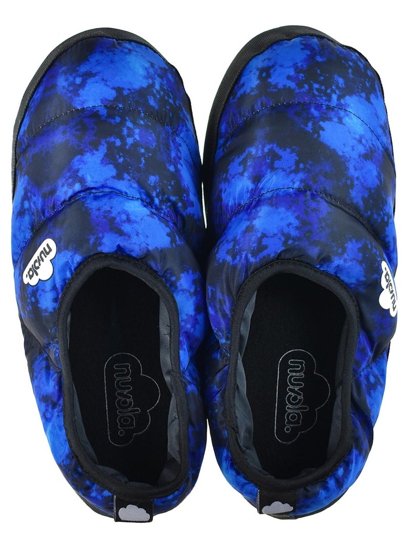 Chaussons unisexes Nuvola avec semelles en gomme Bleu - Kiabi