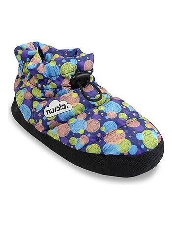 Chaussons unisexes Nuvola avec semelles en gomme