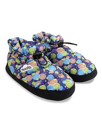 Chaussons unisexes Nuvola avec semelles en gomme