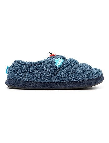 Chaussons unisexes Nuvola avec semelle en gomme