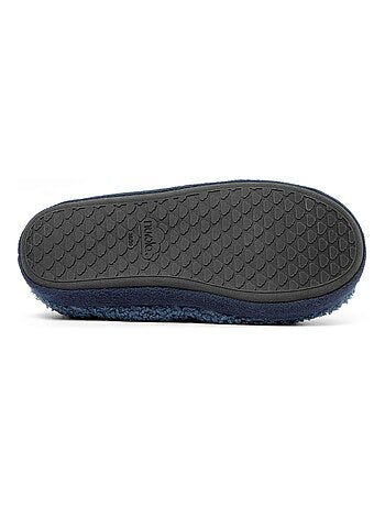 Chaussons unisexes Nuvola avec semelle en gomme