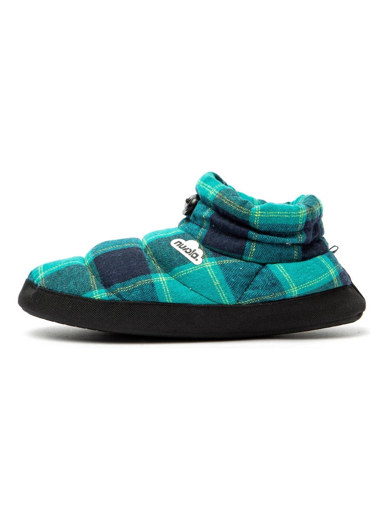 Chaussons unisexes Nuvola avec semelles en gomme Bleu turquoise - Kiabi