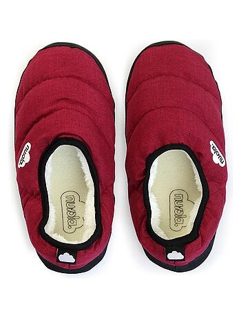 Chaussons unisexes Nuvola avec semelles en gomme