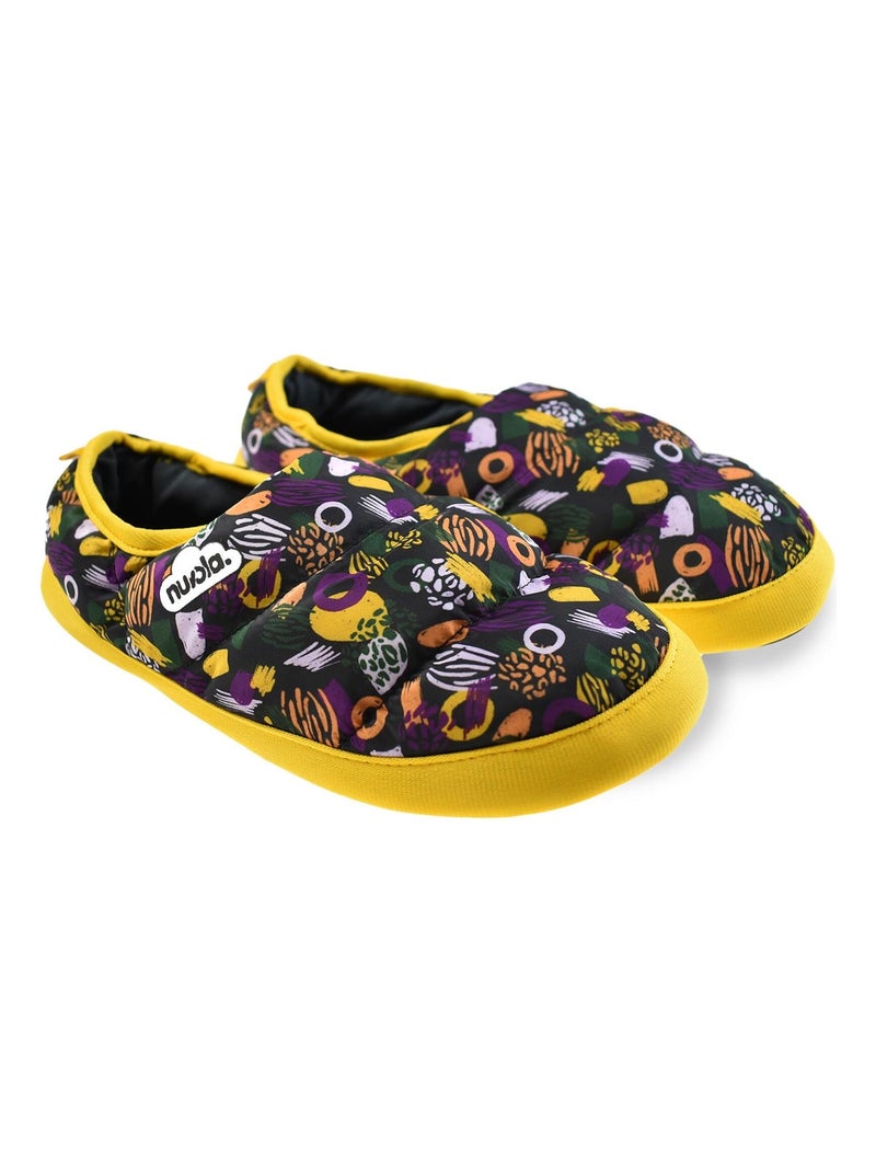 Chaussons unisexes Nuvola avec semelles en gomme. Jaune - Kiabi