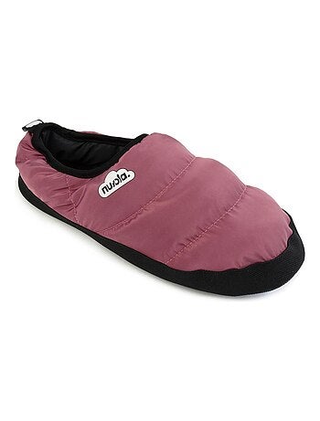 Chaussons unisexes Nuvola avec semelles en gomme