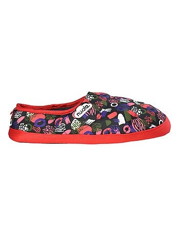 Chaussons unisexes Nuvola avec semelles en gomme.