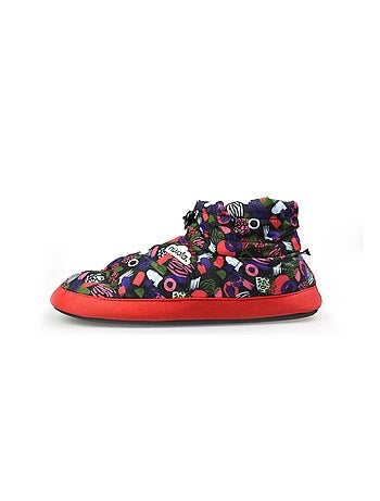 Chaussons unisexes Nuvola avec semelles en gomme.