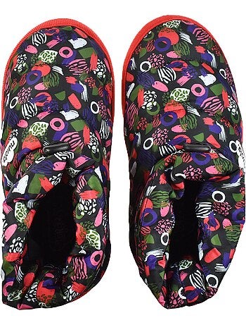 Chaussons unisexes Nuvola avec semelles en gomme.