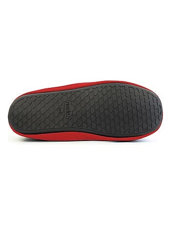 Chaussons unisexes Nuvola avec semelles en gomme.