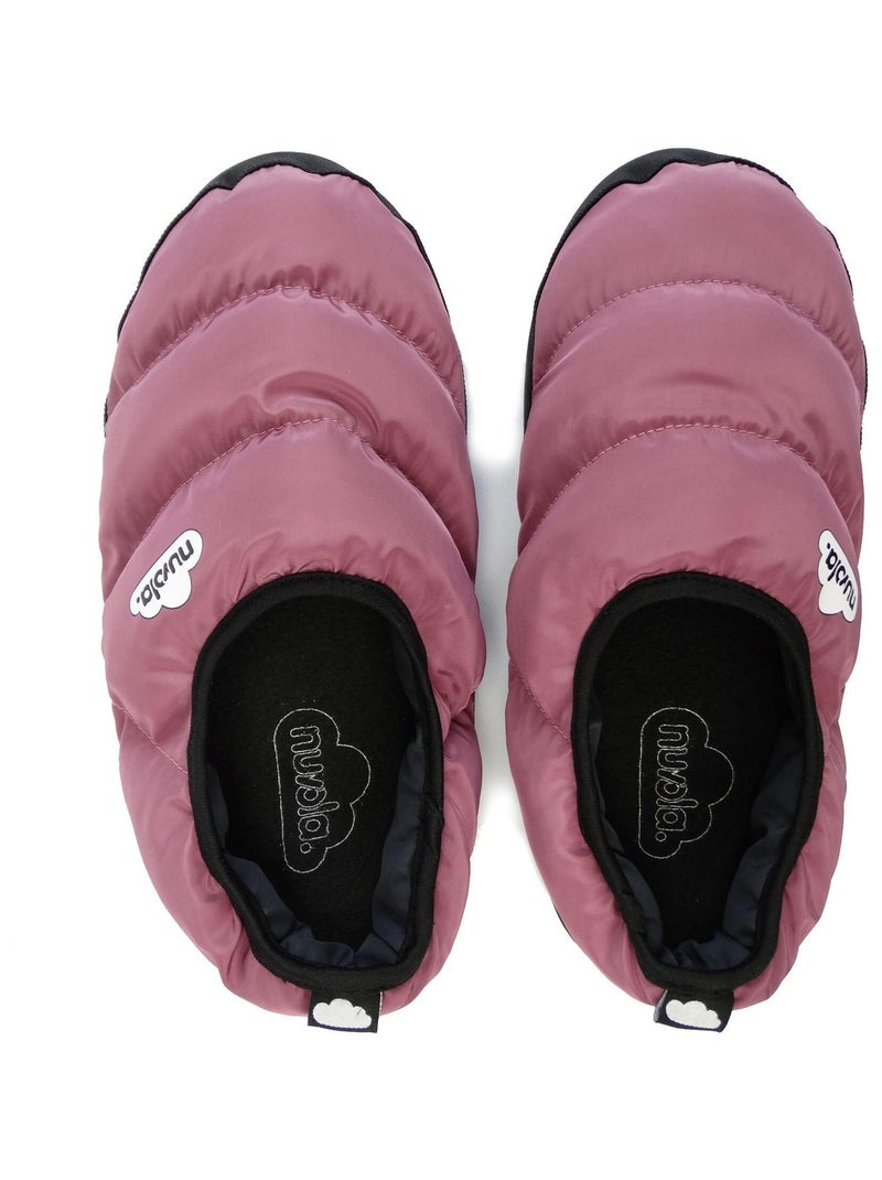 Chaussons unisexes Nuvola avec semelles en gomme Rose foncé - Kiabi
