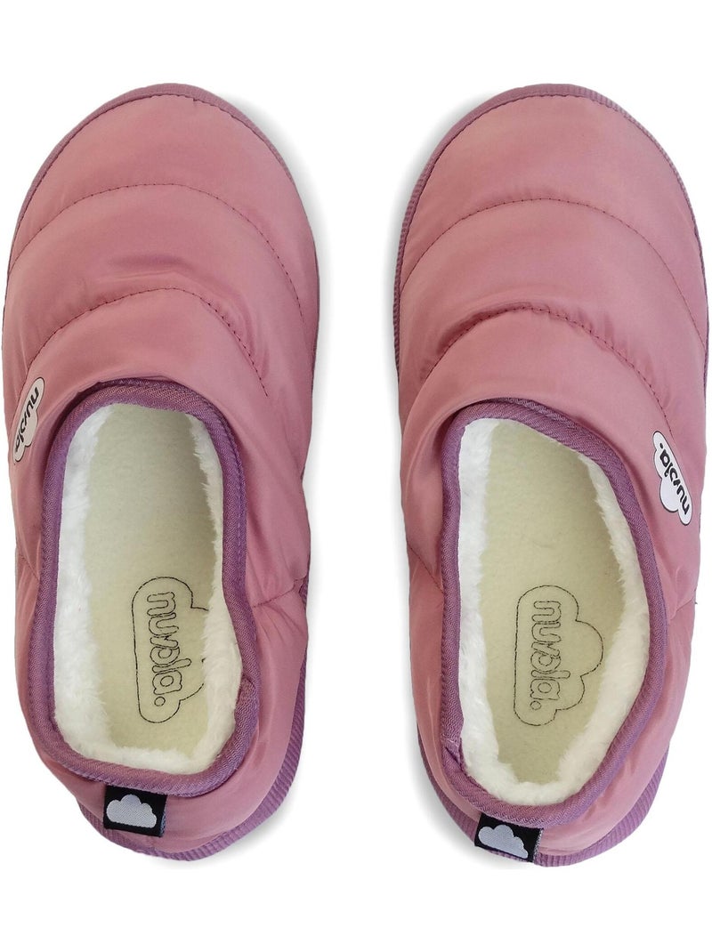Chaussons unisexes Nuvola avec semelles en gomme Rose foncé - Kiabi