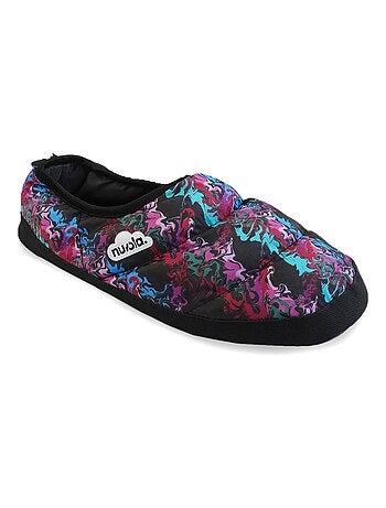 Chaussons unisexes Nuvola avec semelles en gomme