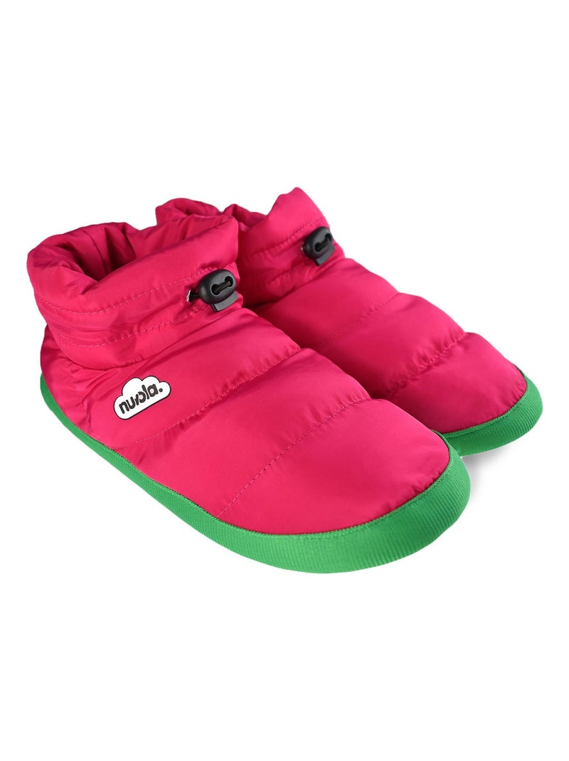 Chaussons Unisexes Nuvola Avec Semelle En Caoutchouc - Bleu Marine