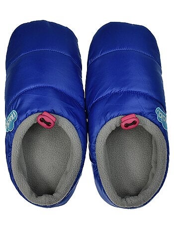 Chaussons unisexes Nuvola avec semelles en textile