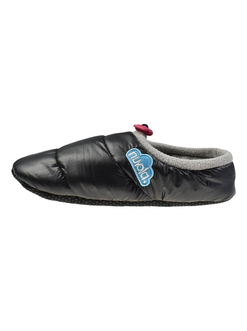 Chaussons unisexes Nuvola avec semelles en textile Noir - Kiabi