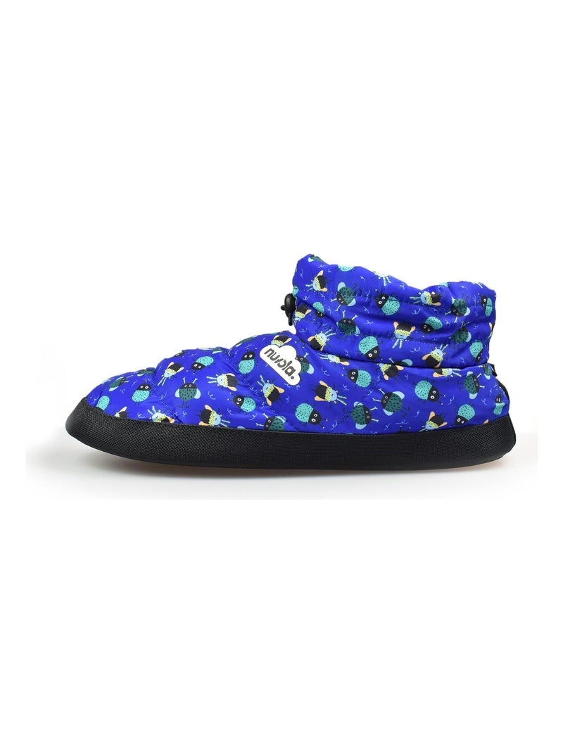 Chaussons unisexes Nuvola semelle en gomme Bleu - Kiabi