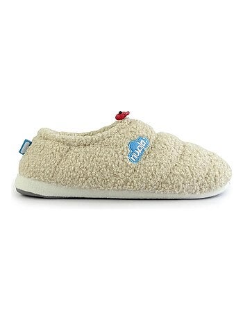 Chaussons unisexes Nuvola avec semelle en gomme