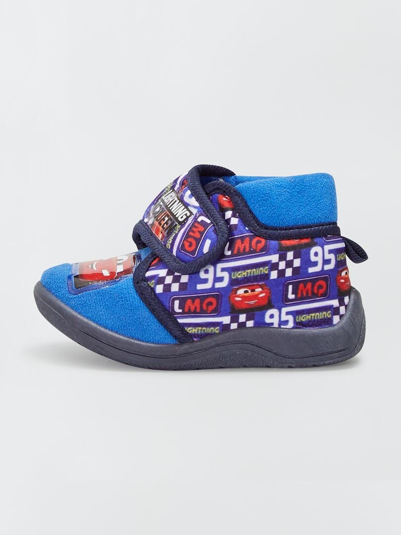 Chaussons Velours Bleu Pour Bébé Garçon - Tailles 16/17 Et 18/19 - Neufs