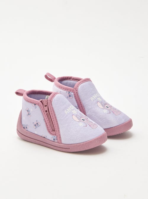 Chaussons zippés 'Angel' 'Stitch' - Kiabi