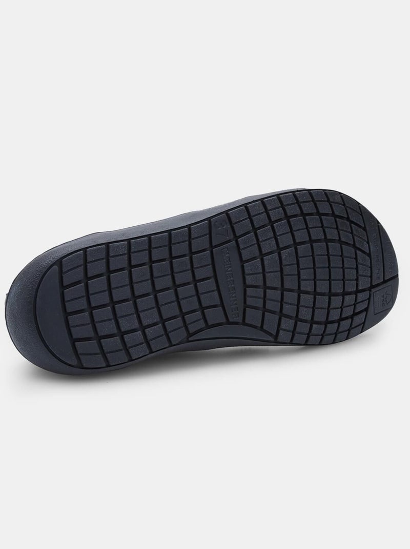 Chaussure à lacets Barefoot en cuir  Bata Noir - Kiabi