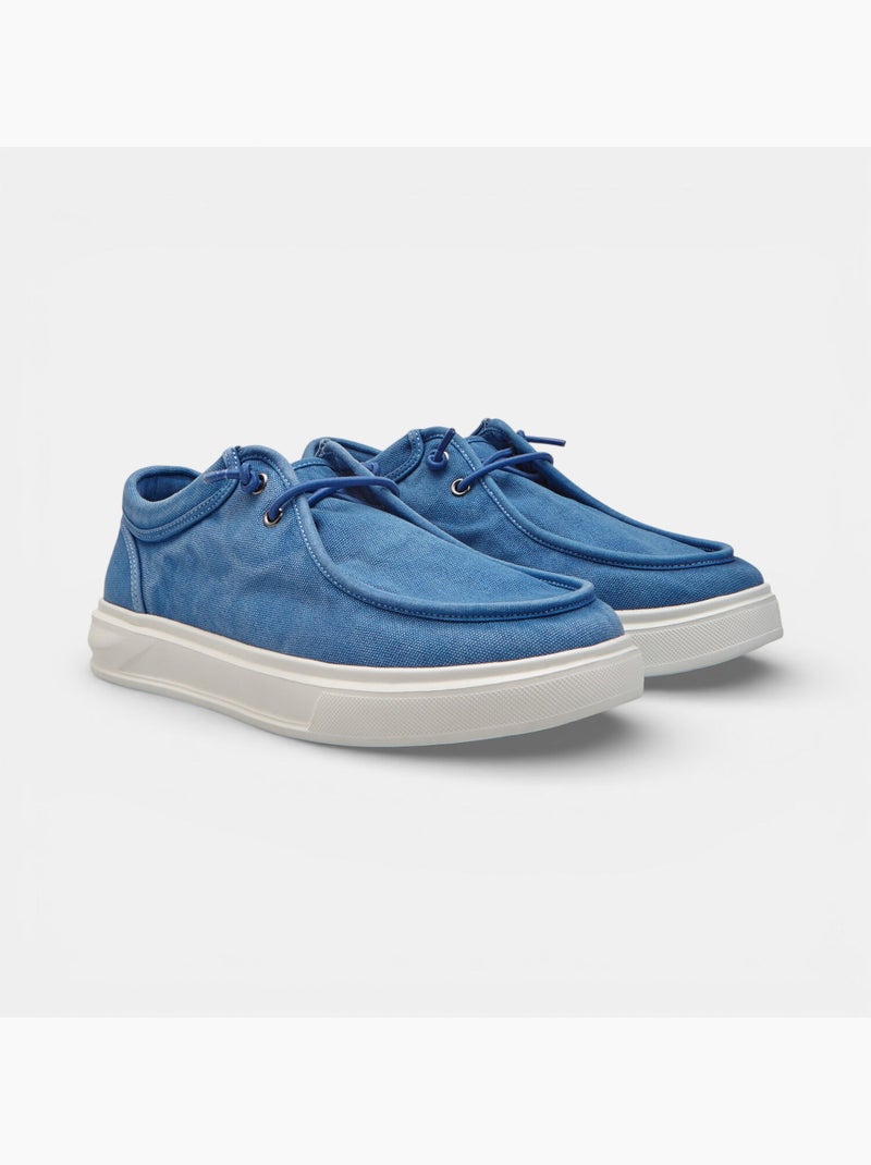 Chaussure à lacets Bata Bleu - Kiabi