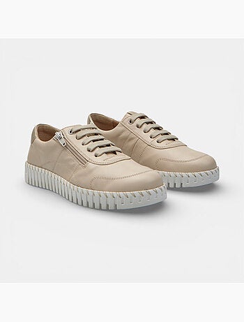 Chaussure à lacets en cuir Bata