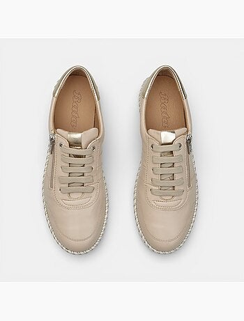 Chaussure à lacets en cuir Bata