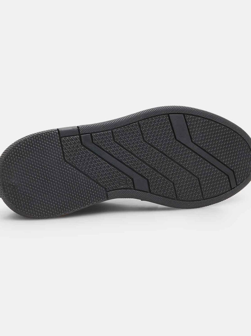 Chaussure à lacets en cuir  BATA Bleu - Kiabi