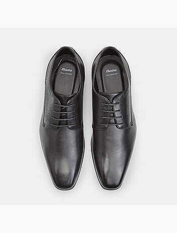 Chaussure à lacets pour homme en vernis