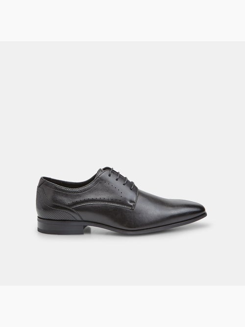 Chaussure à lacets pour homme en vernis - Kiabi