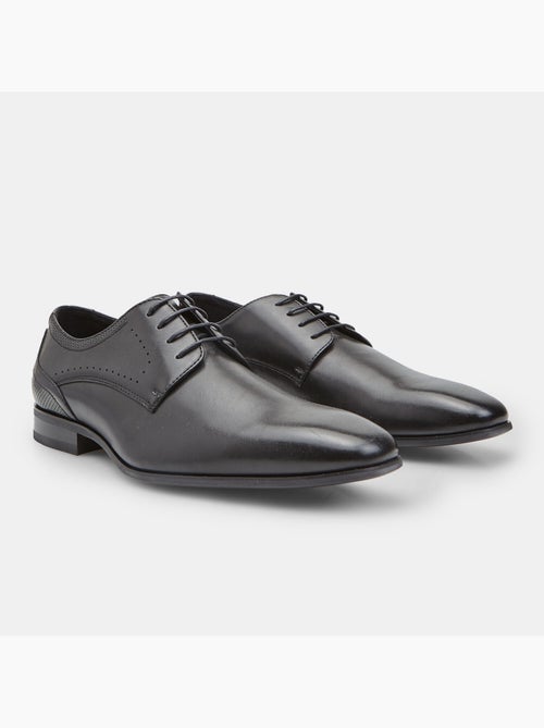 Chaussure à lacets pour homme en vernis - Kiabi