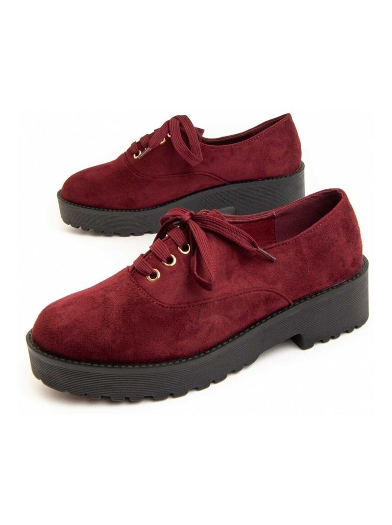 Chaussure à plateforme Montevita Bluch Rouge - Kiabi